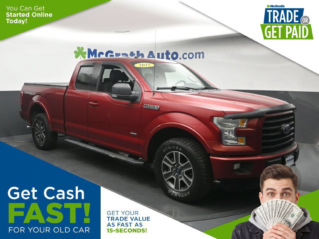 Used 2015 Ford F150 XLT w/ Equipment Group 302A Luxury AWD/4WD image 1