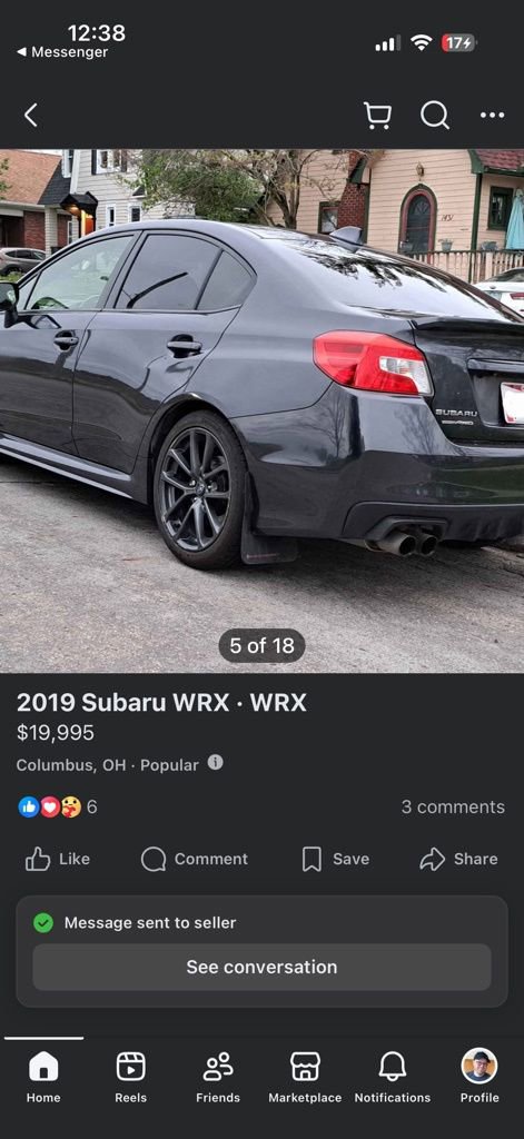 Used 2019 Subaru WRX Premium w/ Popular Package #3 (IZT) AWD/4WD image 4