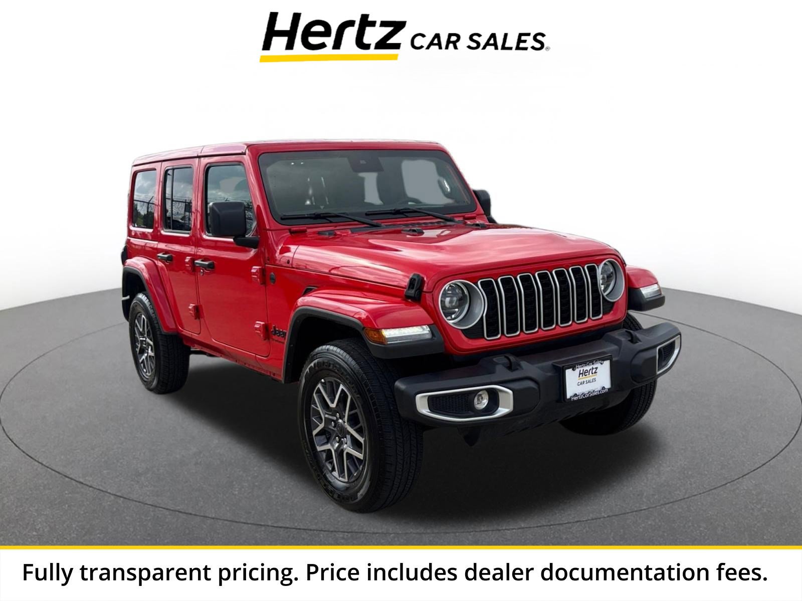 Used 2025 Jeep Wrangler Unlimited Sahara AWD/4WD image 1