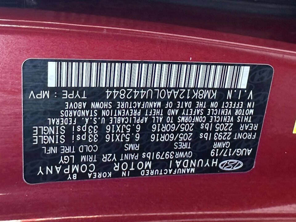 Used 2020 Hyundai Kona SE FWD image 24