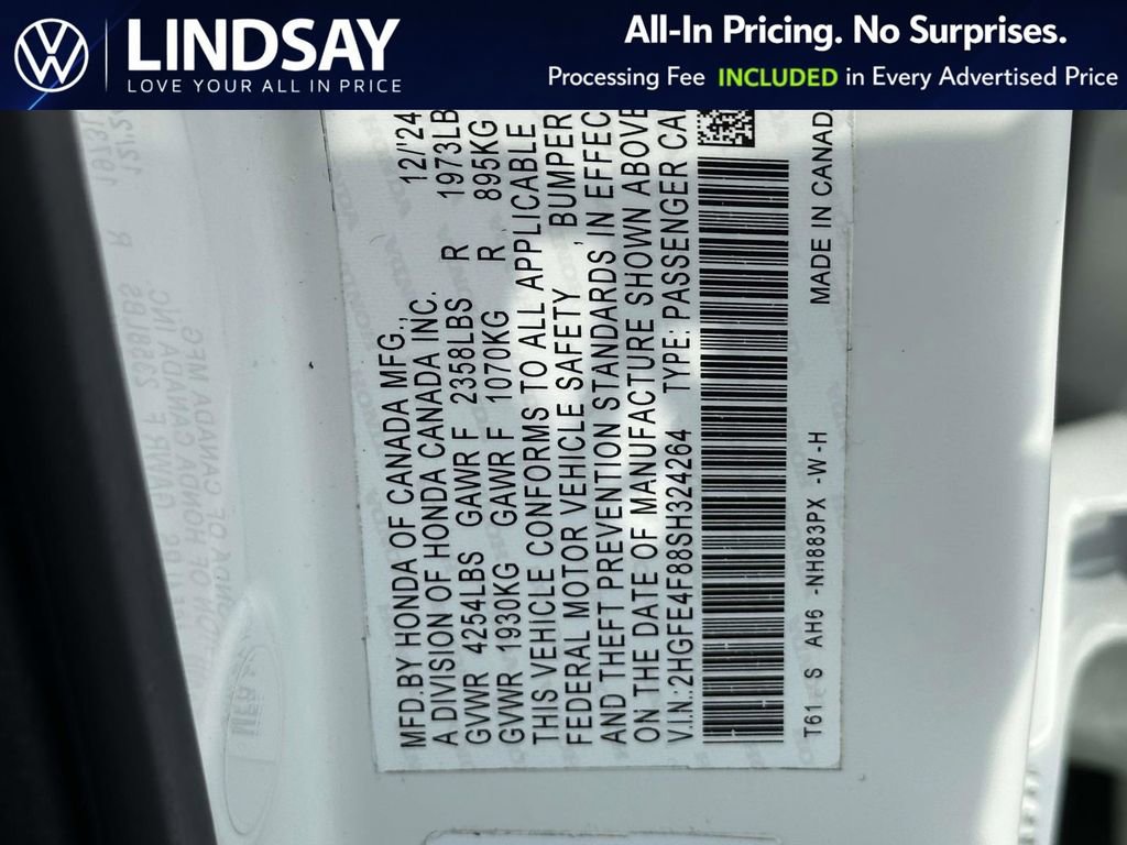 Used 2025 Honda Civic Sport image 26