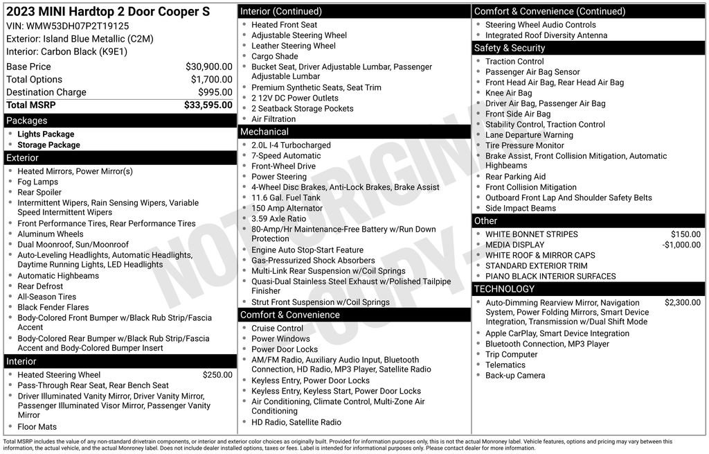 Used 2023 MINI Cooper S image 7
