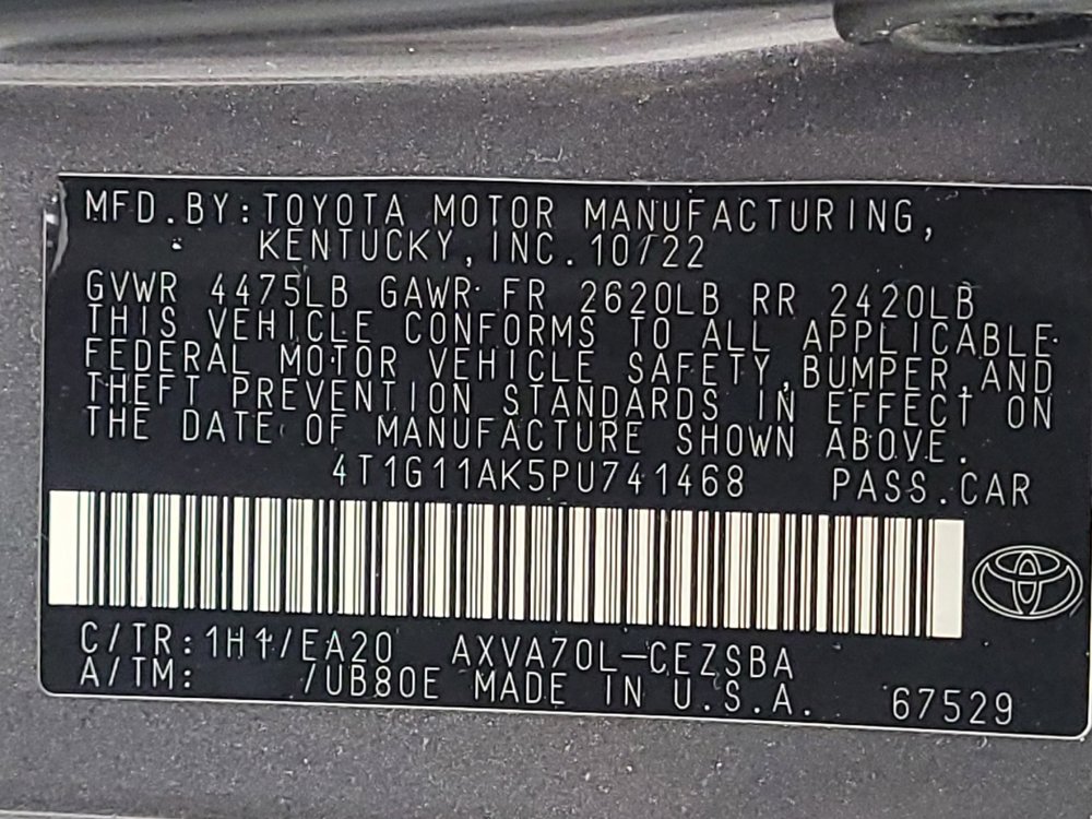 Used 2023 Toyota Camry SE FWD image 33