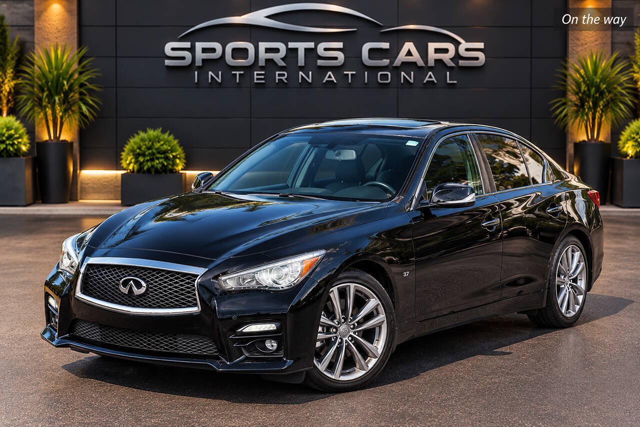 Used 2015 INFINITI Q50 AWD w/ Deluxe Touring Package image 1