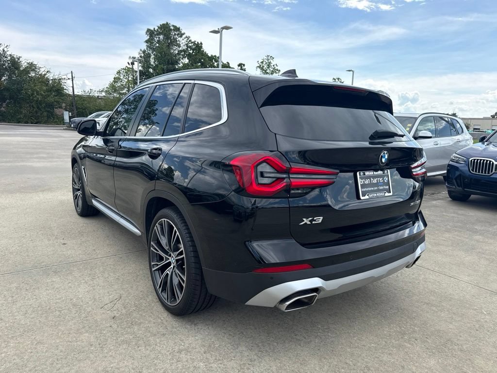 Certified 2022 BMW X3 sDrive30i w/ Convenience Package w/ZPA RWD image 3