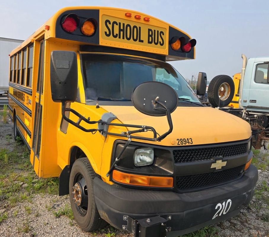 Used 2010 Chevrolet Express 3500 Extended w/ School Bus Package
