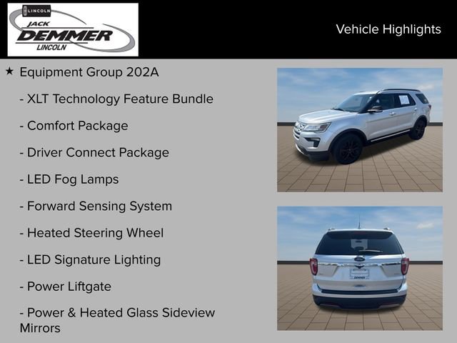 Used 2019 Ford Explorer XLT w/ Equipment Group 202A AWD/4WD image 24