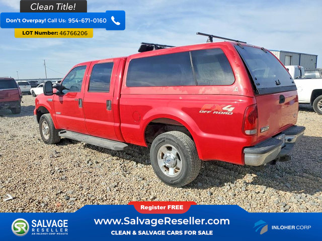 Used 2006 Ford F250 4x4 Crew Cab Super Duty image 3