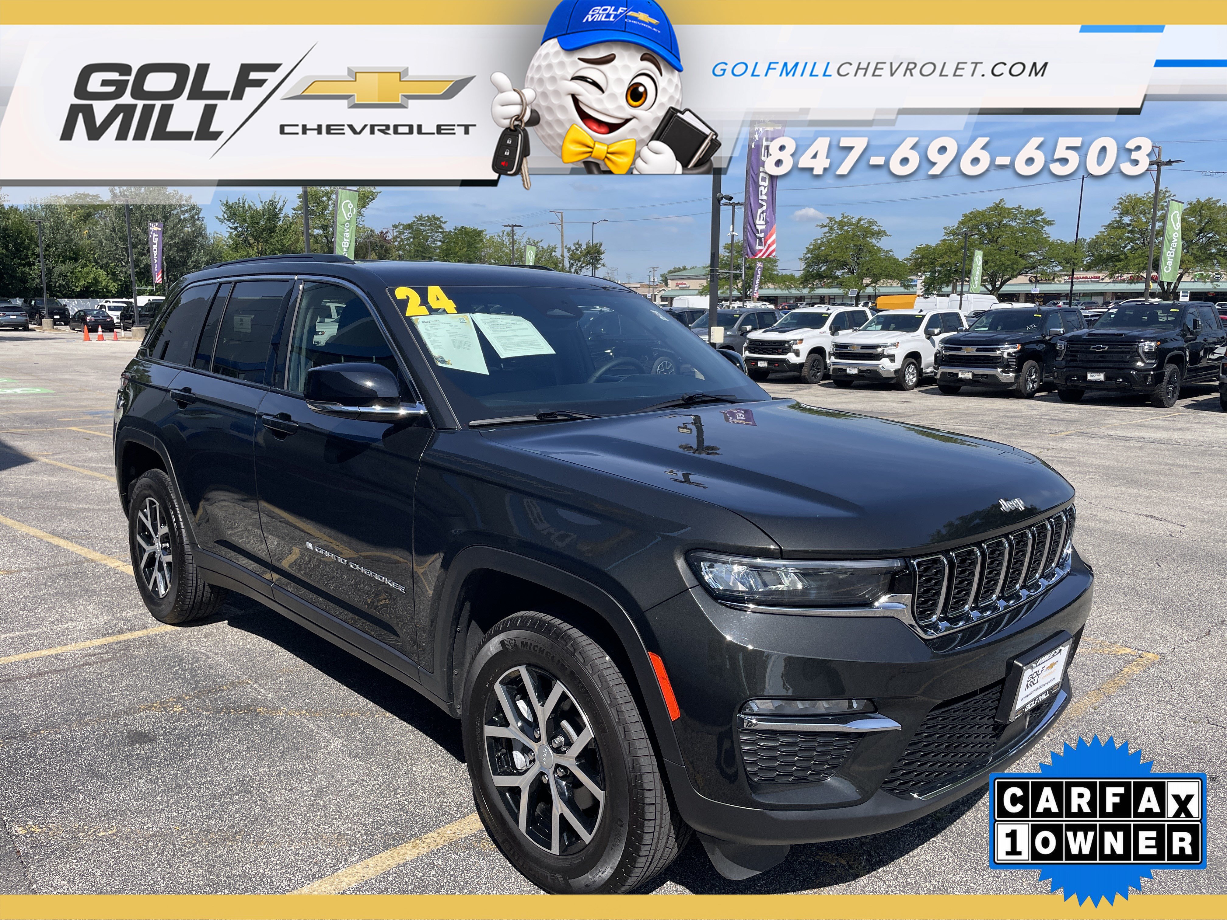 Used 2024 Jeep Grand Cherokee Limited AWD/4WD image 5