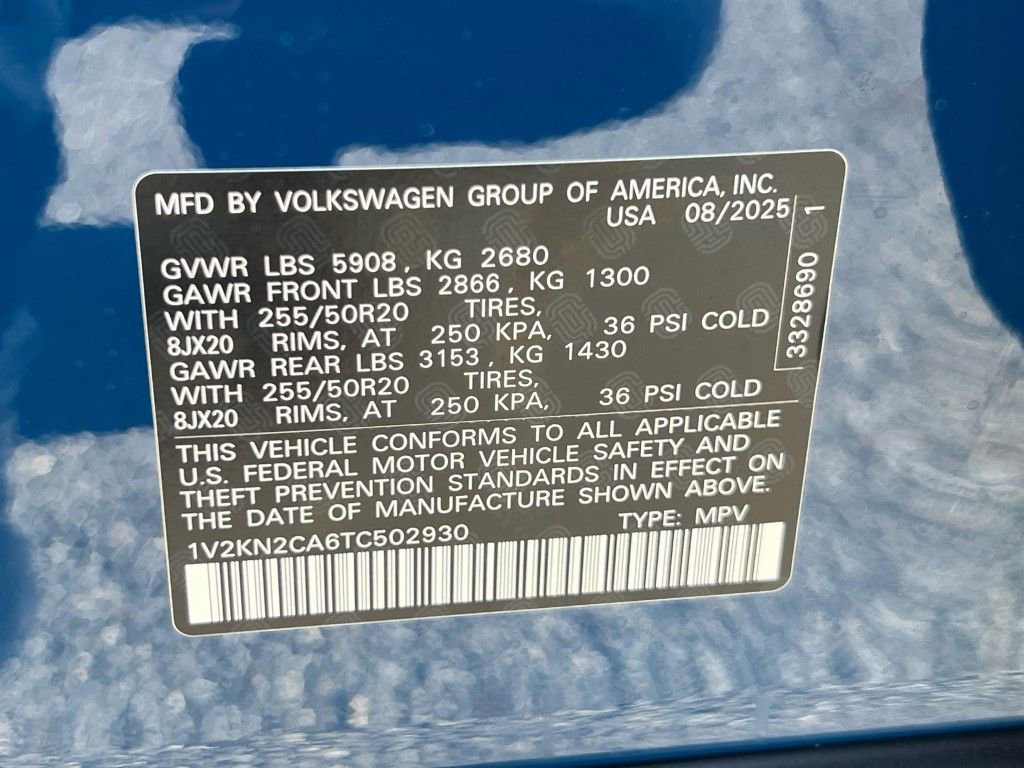 New 2026 Volkswagen Atlas SE AWD/4WD image 31