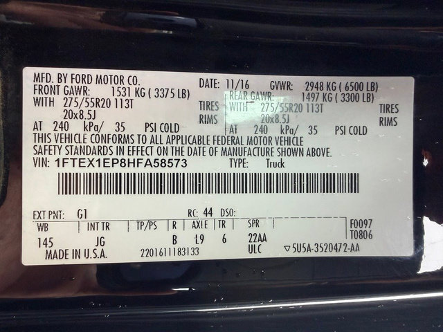 Used 2017 Ford F150 XL w/ Equipment Group 101A Mid AWD/4WD image 14