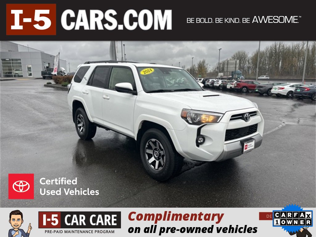 Certified 2024 Toyota 4Runner TRD Off-Road image 1