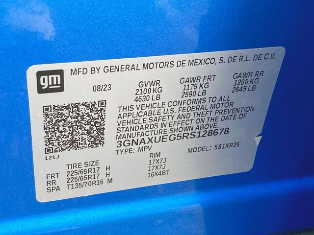 Used 2024 Chevrolet Equinox LT w/ LPO, Floor Liner Package AWD/4WD image 32
