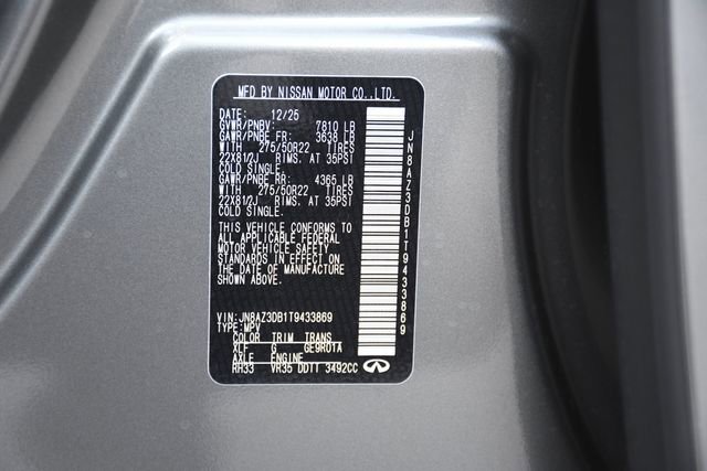 New 2026 INFINITI QX80 4WD w/ Sport Exterior Package image 40