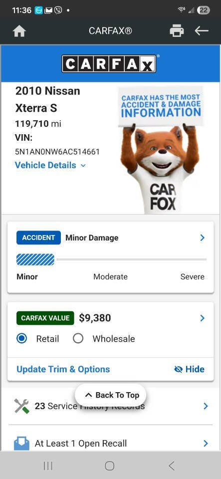 Used 2010 Nissan Xterra S AWD/4WD image 48