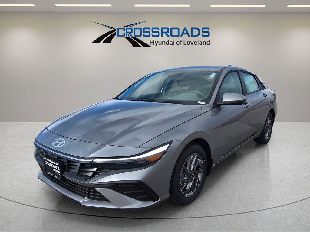 New 2026 Hyundai Elantra Blue