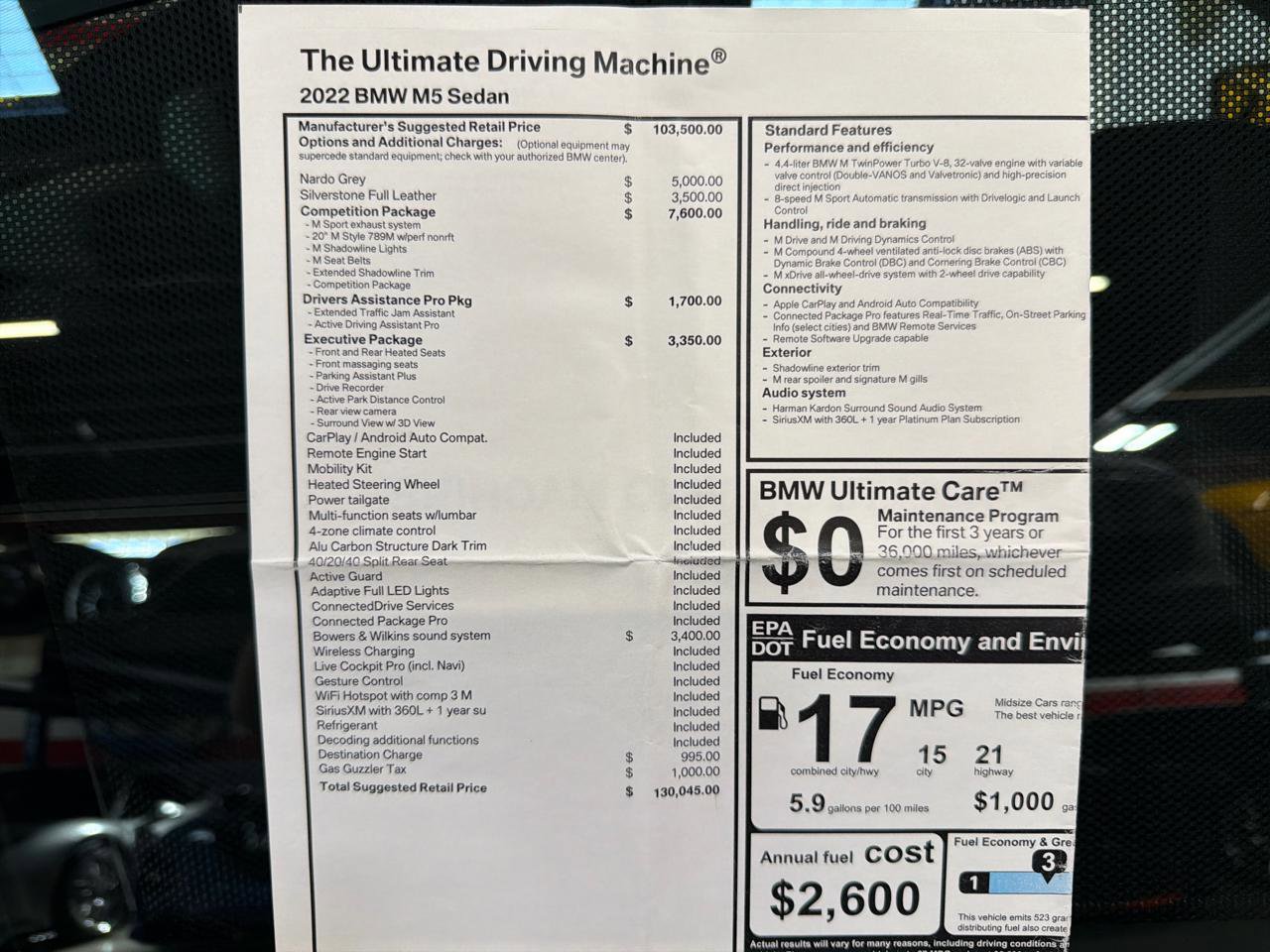 Used 2022 BMW M5 w/ Competition Package AWD/4WD image 39