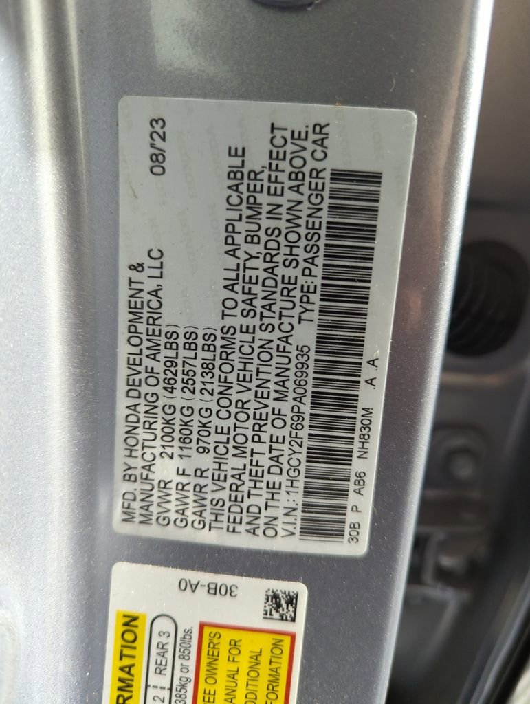 Certified 2023 Honda Accord EX-L image 25