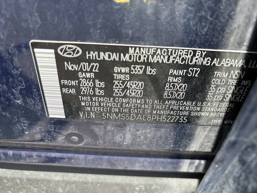 Used 2023 Hyundai Santa Fe Calligraphy AWD/4WD image 17