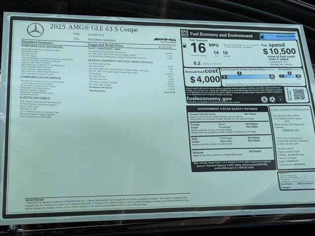New 2025 Mercedes-Benz GLE 63 AMG S image 21