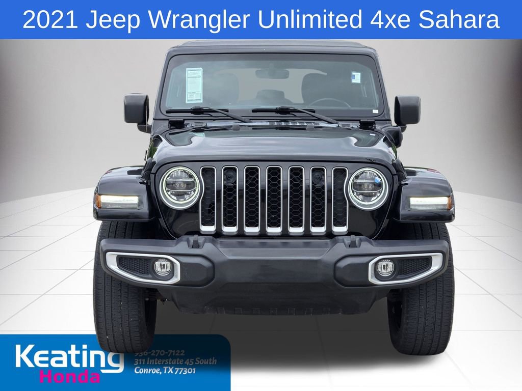 Used 2021 Jeep Wrangler Unlimited Sahara AWD/4WD image 2