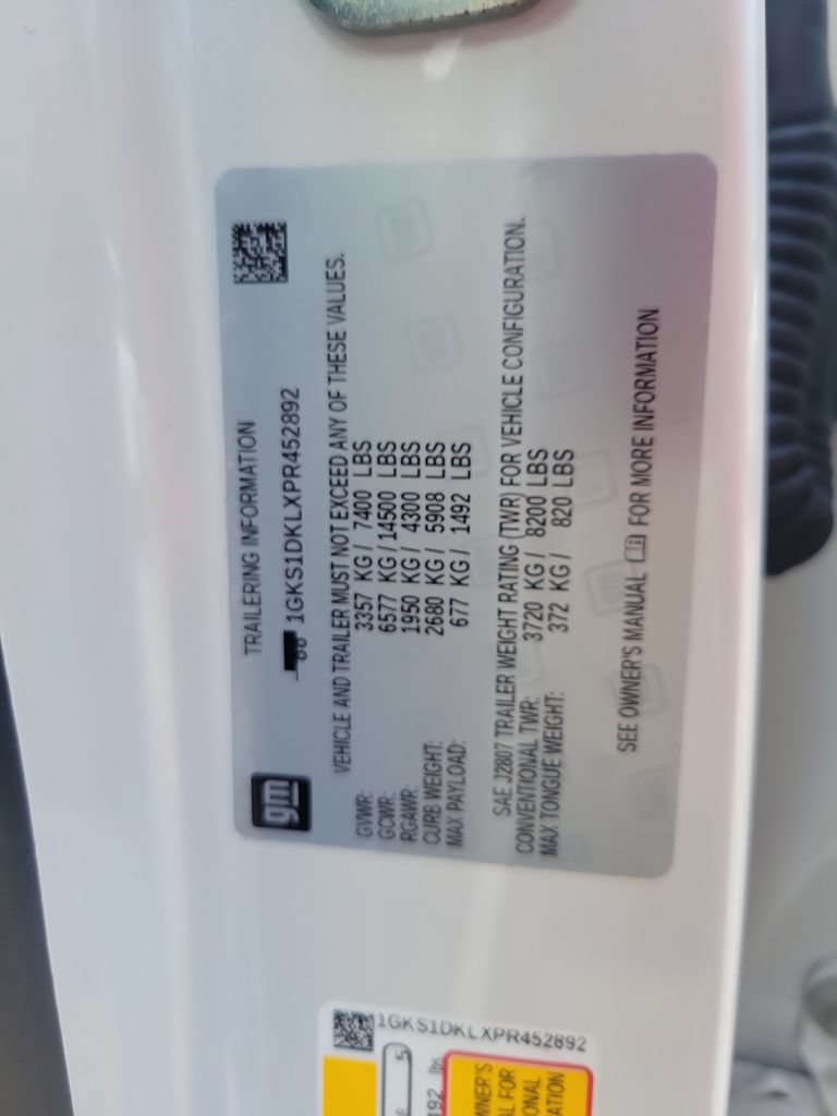 Used 2023 GMC Yukon Denali w/ Denali Reserve Package RWD image 44