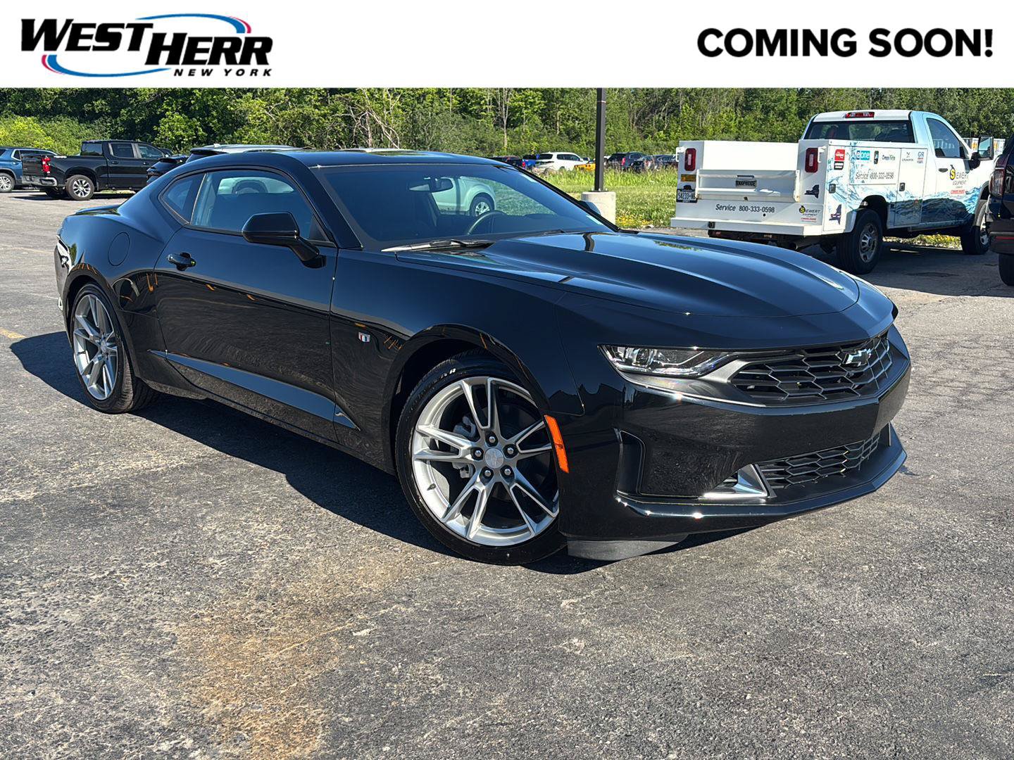 Used 2024 Chevrolet Camaro LT w/ RS Package RWD image 1