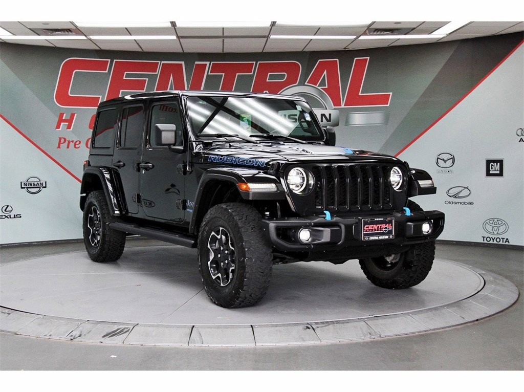 Used 2021 Jeep Wrangler Unlimited Rubicon 4xe w/ Steel Bumper Group