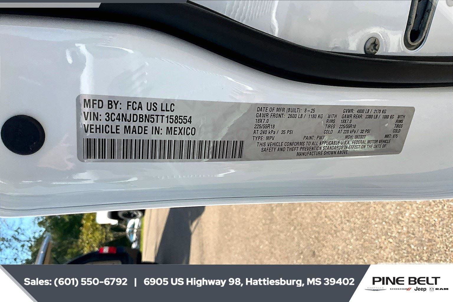 New 2026 Jeep Compass Latitude image 7