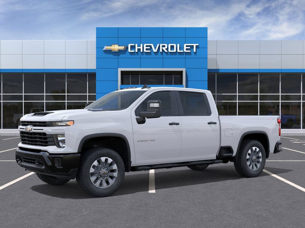 New 2025 Chevrolet Silverado 2500 Custom w/ Custom Value Package AWD/4WD image 2