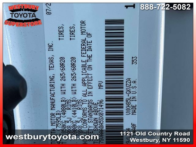 Certified 2025 Toyota Sequoia 1794 Edition w/ TRD Off-Road Package AWD/4WD image 24