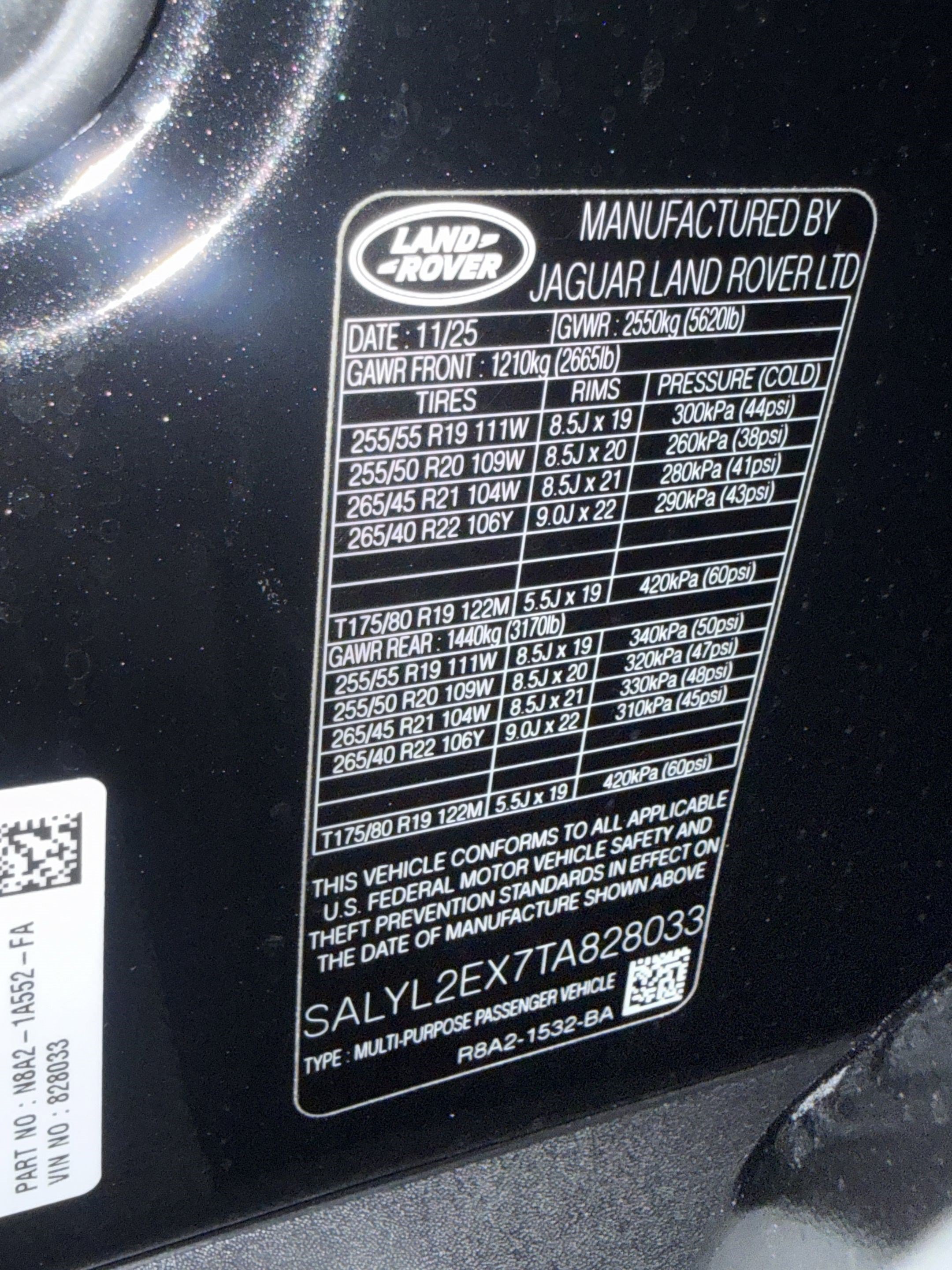 Used 2026 Land Rover Range Rover Velar Dynamic SE AWD/4WD image 19