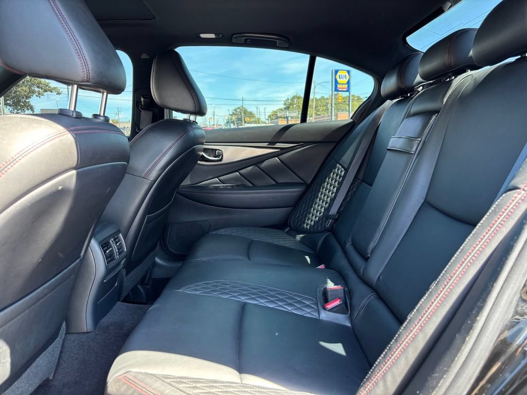 Used 2018 INFINITI Q50 Red Sport 400 AWD/4WD image 25