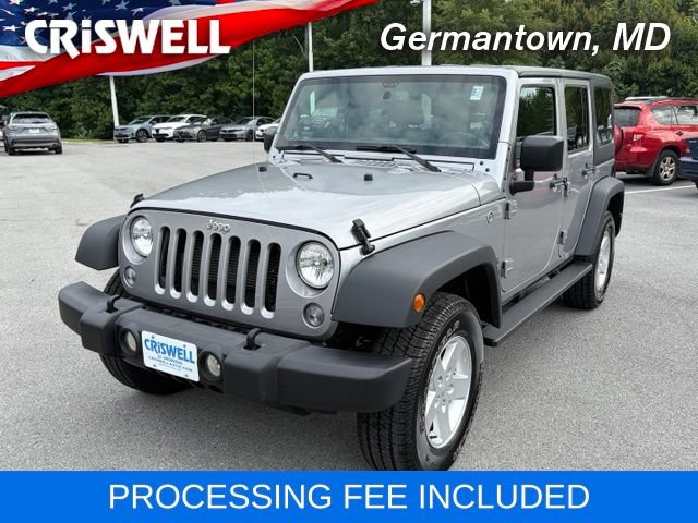 Used 2018 Jeep Wrangler Unlimited Sport S AWD/4WD image 1