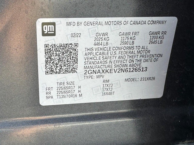 Used 2022 Chevrolet Equinox LT FWD image 23