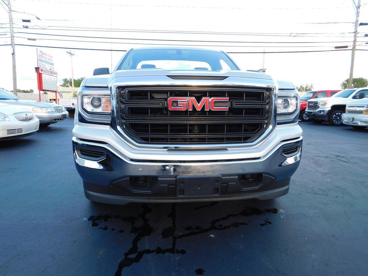 Used 2017 GMC Sierra 1500 4x4 Regular Cab w/ Snow Plow Prep Package image 2