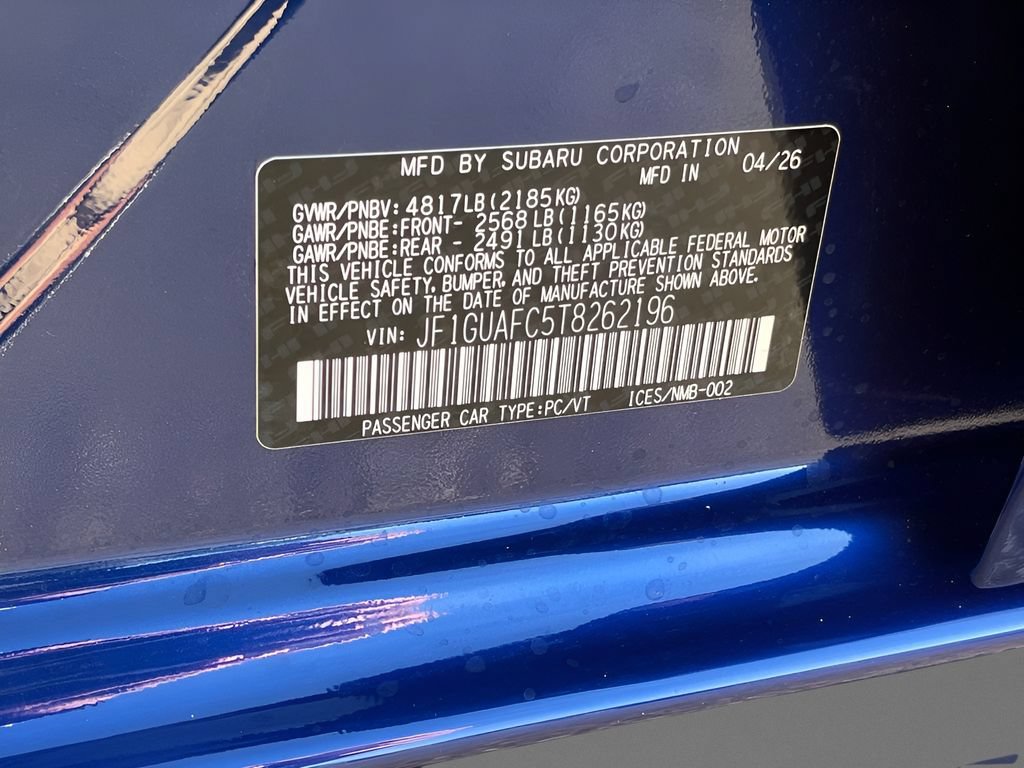 New 2026 Subaru Impreza 2.0i Sport AWD/4WD image 22