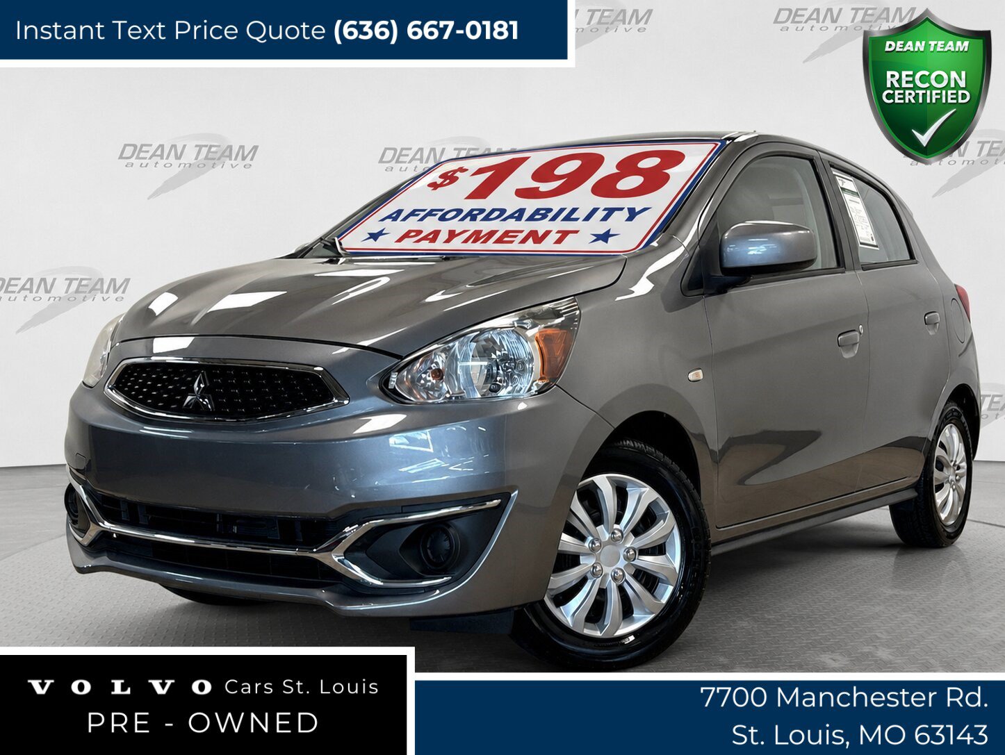 Used 2020 Mitsubishi Mirage ES