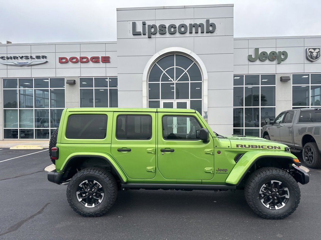 New 2025 Jeep Wrangler Unlimited Rubicon w/ Technology Group