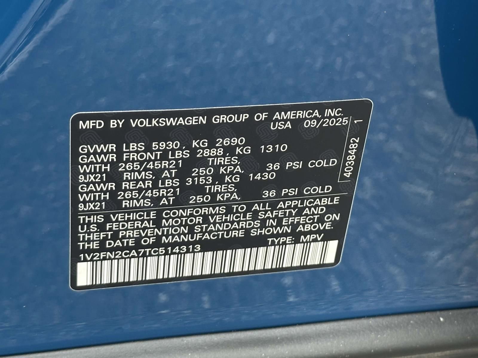 New 2026 Volkswagen Atlas SEL Premium R-Line image 16