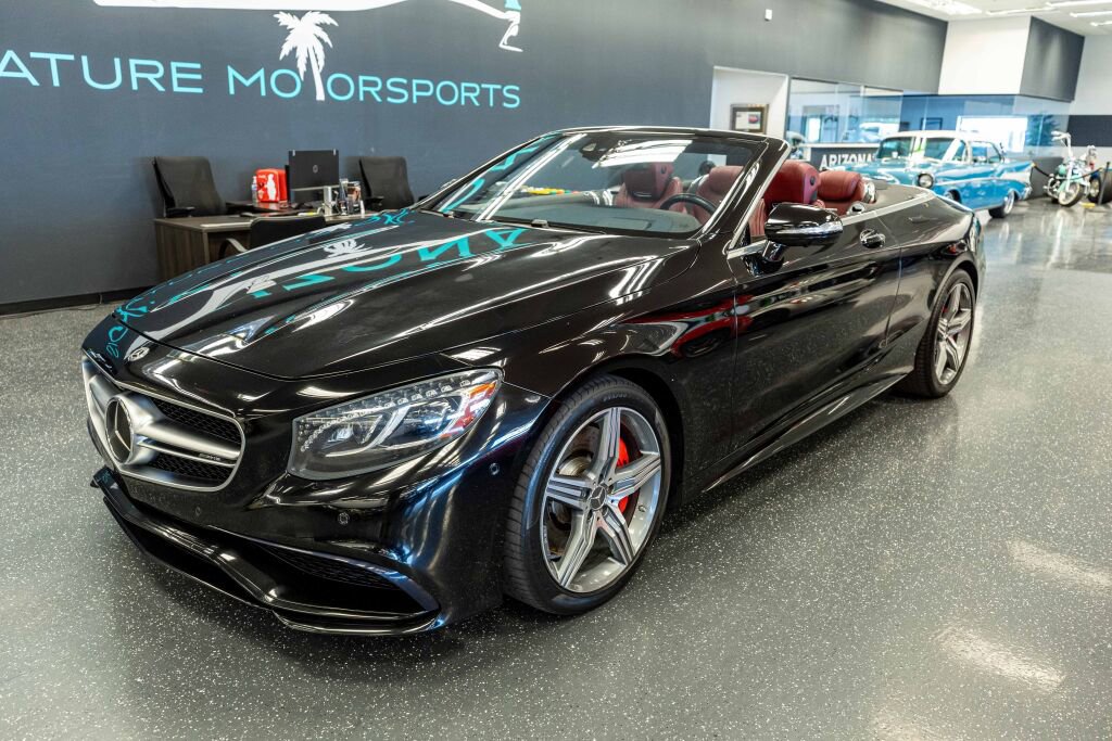 Used 2017 Mercedes-Benz S 63 AMG 4MATIC Cabriolet image 2