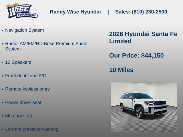 New 2026 Hyundai Santa Fe Limited AWD/4WD image 5