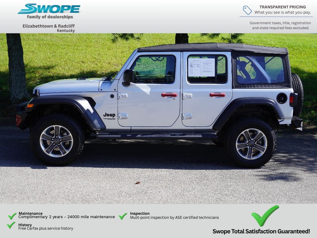 Used 2022 Jeep Wrangler Unlimited Sport AWD/4WD image 6
