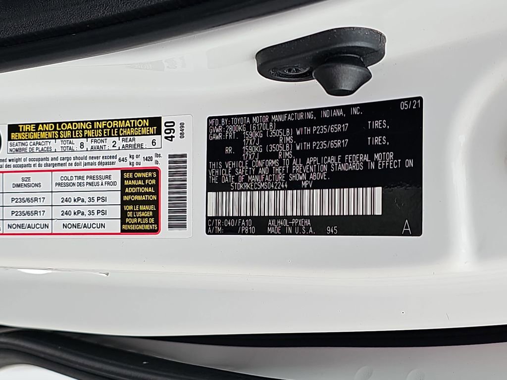 Used 2021 Toyota Sienna LE FWD image 40