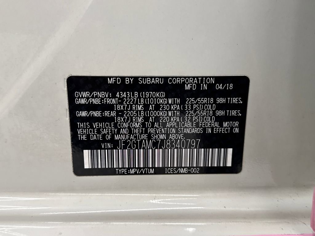 Used 2018 Subaru Crosstrek 2.0i Limited AWD/4WD image 29