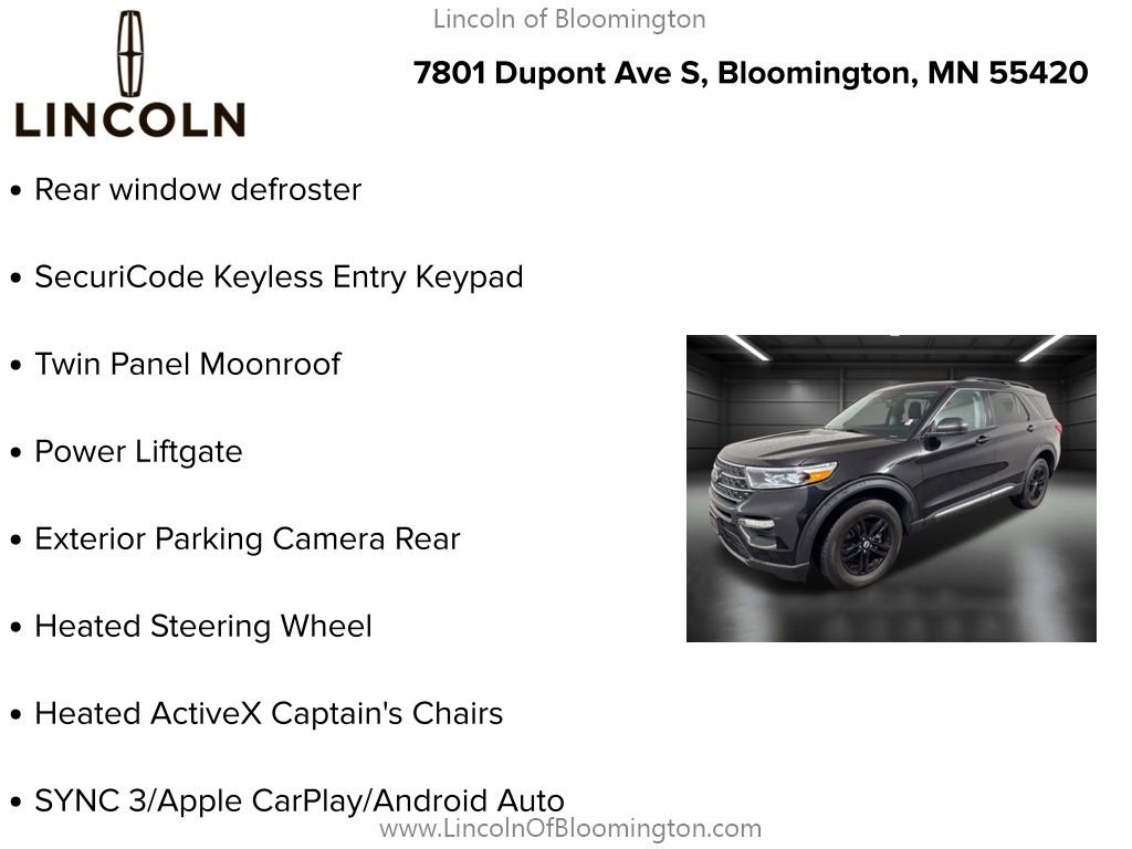 Used 2023 Ford Explorer XLT w/ Equipment Group 202A image 9