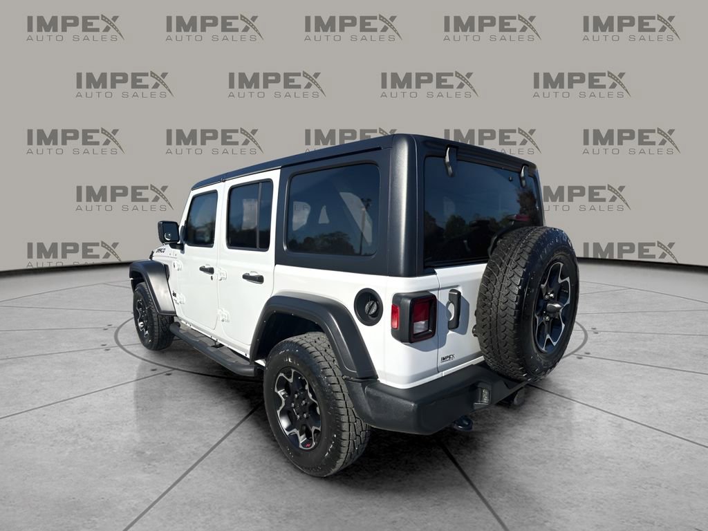 Used 2021 Jeep Wrangler Unlimited Sport image 3