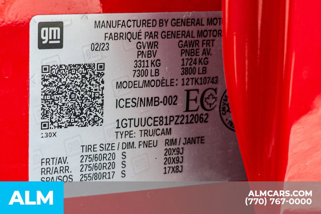 Used 2023 GMC Sierra 1500 Elevation image 58