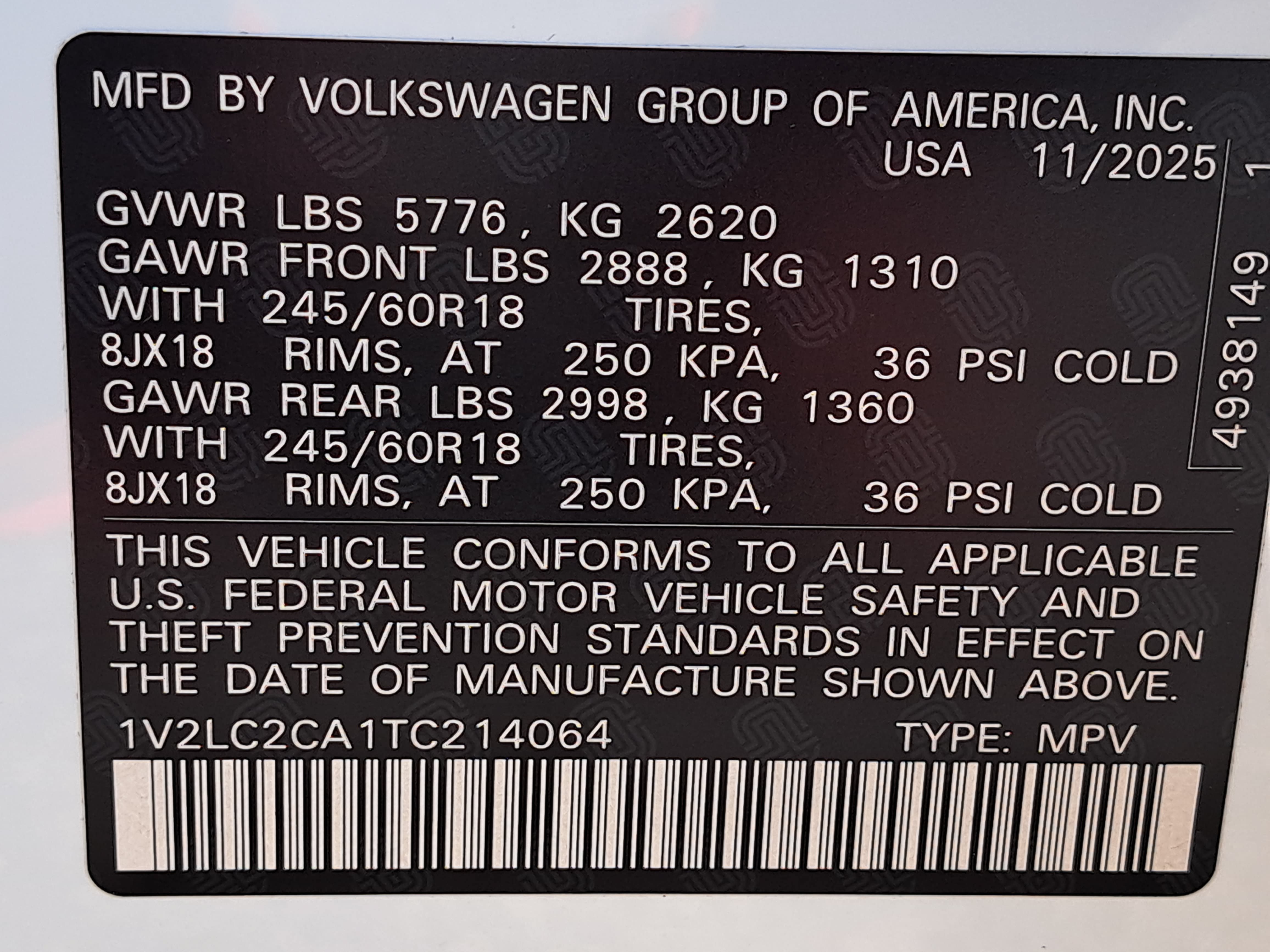 New 2026 Volkswagen Atlas Cross Sport SE AWD/4WD image 32