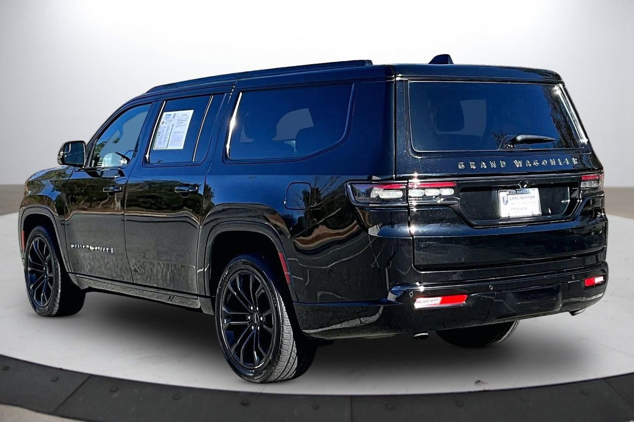 Certified 2024 Jeep Grand Wagoneer L Series II w/ Quick Order Packagew 28T image 7